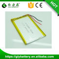 3.7v 1800mah 365590 Li polymer Rechargeble Battery